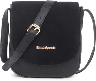 black spade Black Sling Bag Mobile Crossbody