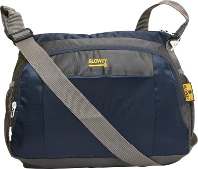 Blowzy Bags Blue, Grey Sling Bag College crossbody Travel Unisex Office Business Messenger Bag