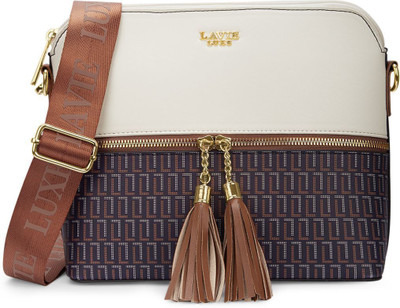 Lavie Luxe Blue Sling Bag Mono Tiara