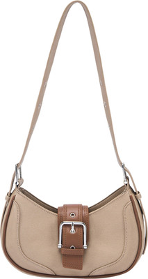 LINO PERROS Beige Shoulder Bag Monroe Chic