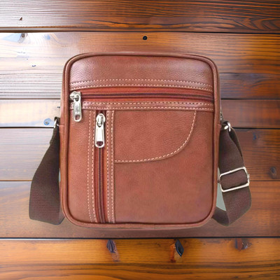 JairaJ Tan Sling Bag Men Sling Bag extra large