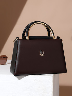 LEGAL BRIBE Brown Sling Bag D Style Handle Sling Bag