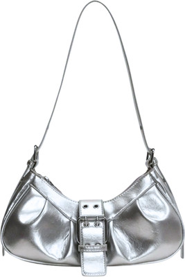 Bauge Bags Women Silver Shoulder Bag