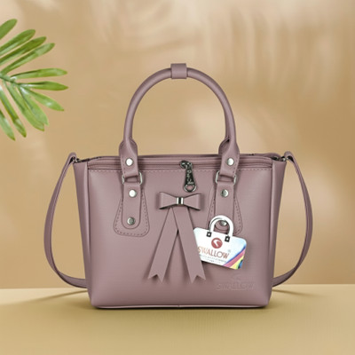EVORK FASHION Purple Hand-held Bag Premium PU Leather Sling Bag for Women & Girls.