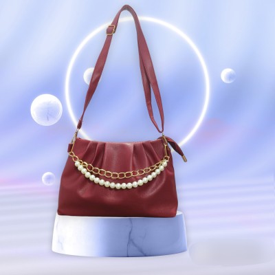 TrendStore Maroon Sling Bag women moti sling bag