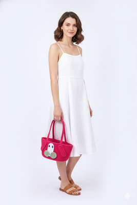 SAEV EXCLUSIVE Pink Hand-held Bag DB BAG Jute handbags sling Bags Shoping Fashionable Women & Girls Casual bag