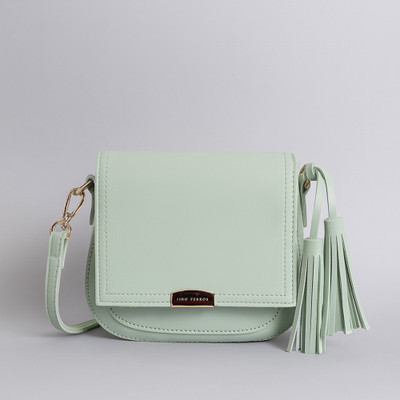 LINO PERROS Green Sling Bag LWSL00404GREEN