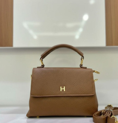 Bridgeway Brown Sling Bag DARK BROWN PU LEATHER