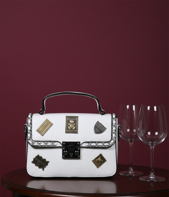 DONICY White Sling Bag Stylish sling bag