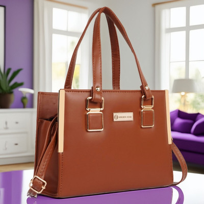 Golden Star Tan Sling Bag Trendy & Fancy Bags Shoulder Bags Use College Office Travel & Party etc