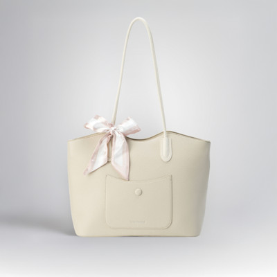 LINO PERROS Beige Tote Avril Everyday Bag