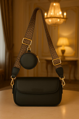 Shara Fashion Black Hand-held Bag Korean women hand bag