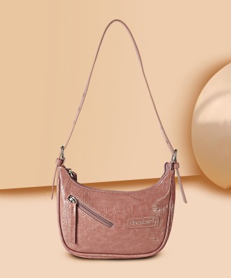 Dressberry Pink Shoulder Bag Women Single Compartment