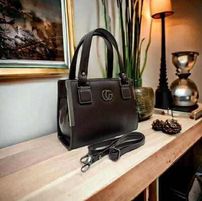 BURAK Brown Hand-held Bag Casual Everyday Handbag