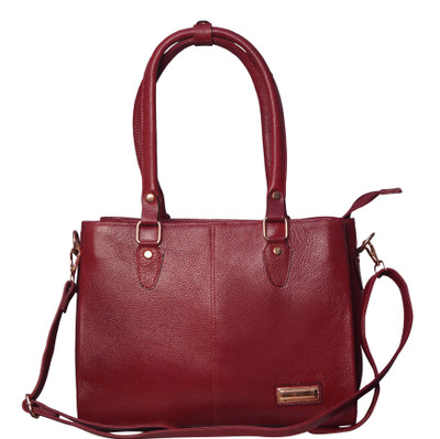ManatLeather Red Sling Bag ML-123-Cherry