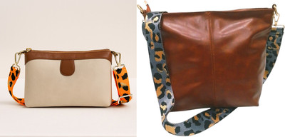 Dakota Beige, Brown Sling Bag Stylish Crossbody Bag with Orange Belt For Girls & Women(Pack of 2)