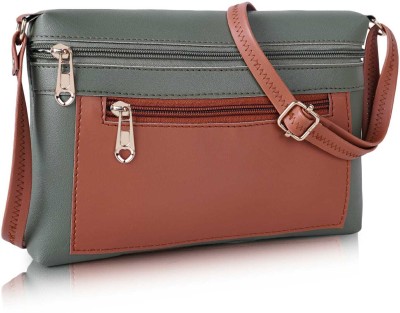 Nevis Green Sling Bag Stylish Trendy Crossbody Women Sling Bag