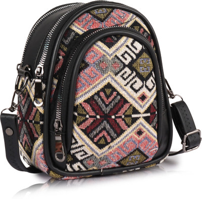 Beauty Queen Brown Sling Bag Stylish Design Latest Shoulder Crossbody Unique Design Side Sling Bag For Women