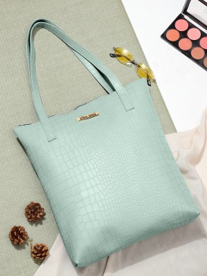 LEGAL BRIBE Women Green Tote