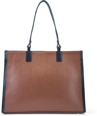 LINO PERROS Brown Tote LWHB02623BROWN