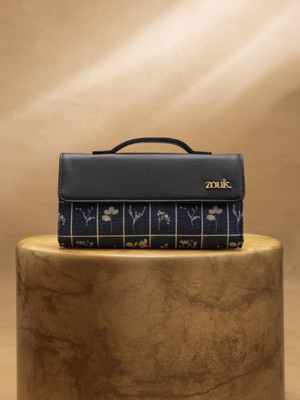 ZOUK Blue Clutch Rhea Kapoor Clutch - Lakshadweep Azure