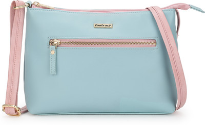 Fastrack Blue Sling Bag Solid