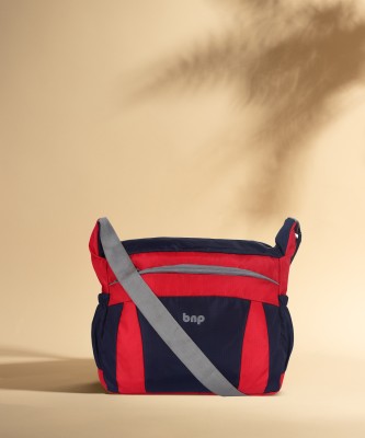 BAGS N PACKS Blue, Red Sling Bag Cross body Sling Messenger Unisex bag Red-Grey Clr