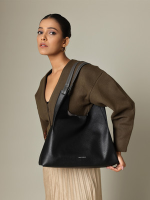 LINO PERROS Black Sling Bag BLACK TOTE BAG