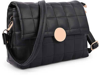 KLIFY Black Sling Bag SLK5144-BLA