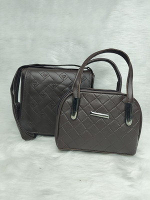 SIZI CREATION Brown Shoulder Bag SZ0062(Pack of 2)