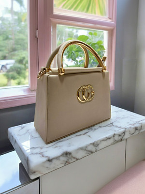 ALONZO Beige Sling Bag AZCG01