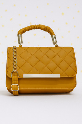 AI FASHION Yellow Sling Bag Yellow Woman And Girl Siling Bag