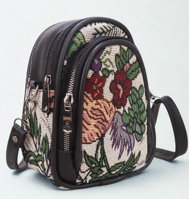 RYSON Green Sling Bag Women Jute Sling Bag