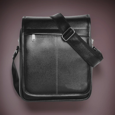 house of common Black Sling Bag Men Sling Bag extra large