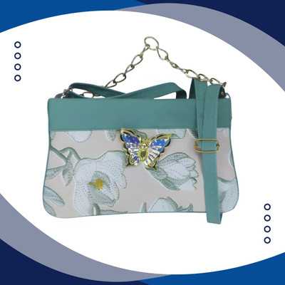 GILMORA Green Sling Bag Grey premium sling bag