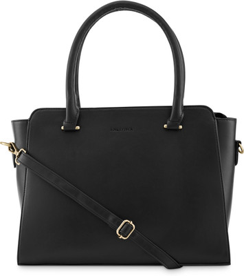 Fastrack Black Satchel Solid