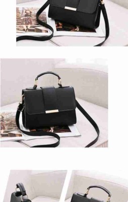 Shara Fashion Black Sling Bag blk box ts 1_14