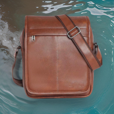 JairaJ Tan Sling Bag Men Sling Bag extra large
