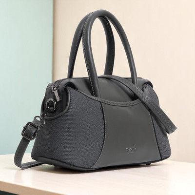 Exotic Premium Grey Shoulder Bag The Ultimate Barrel Round Fashion Top Handle Handbag