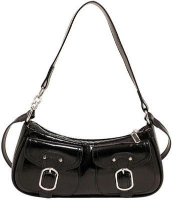 Bauge Bags Black Sling Bag Juicy Pocket Y2K Baguettes