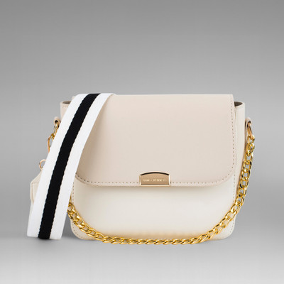 LINO PERROS Beige Sling Bag Avril