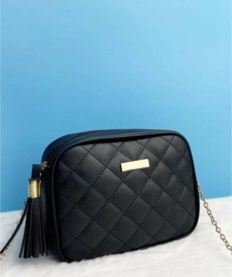 Cleto Black Sling Bag MEH-FT BKGN-MTL_15