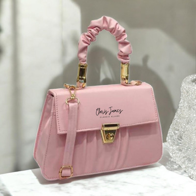 clarisjames Pink Sling Bag Ladies slingbag handbag for women pink color bag