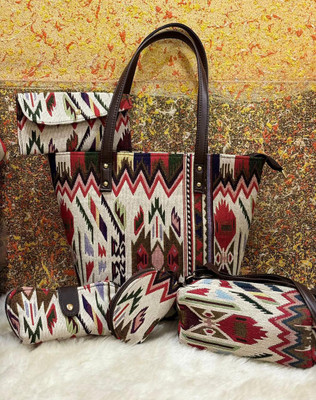 nexwave Multicolor Clutch Bag with Combo Pieces Contain Big Bag, Sling, Coin Pouch, Google Case & Envelope(Pack of 5)