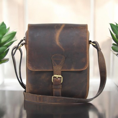 OLIVER WALK Brown Sling Bag SLING607