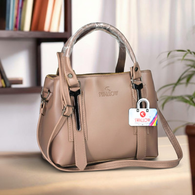Evork Fashion Women Beige Hand-held Bag