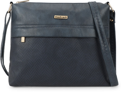 Fastrack Blue Sling Bag Solid