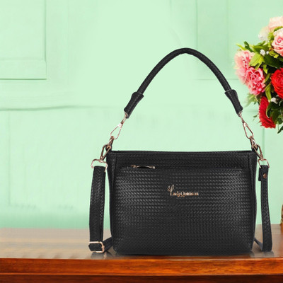 Lady Quinton Black Sling Bag LQ 105