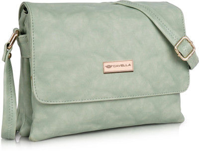 CAVELLA Green Sling Bag Regular Size