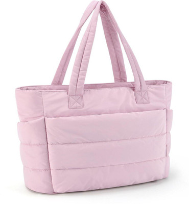 Elleivry Pink Messenger Bag | Puffer Tote | Stay Organized In Style